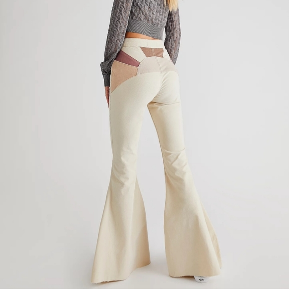 Ray Of Sunshine Cord Flare Jeans